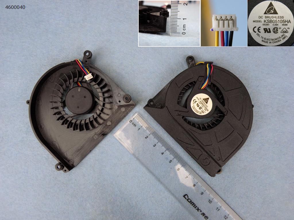 ASUS K40, K50 CPU COOLING FAN 13GNVX1AM010-1 - Click Image to Close