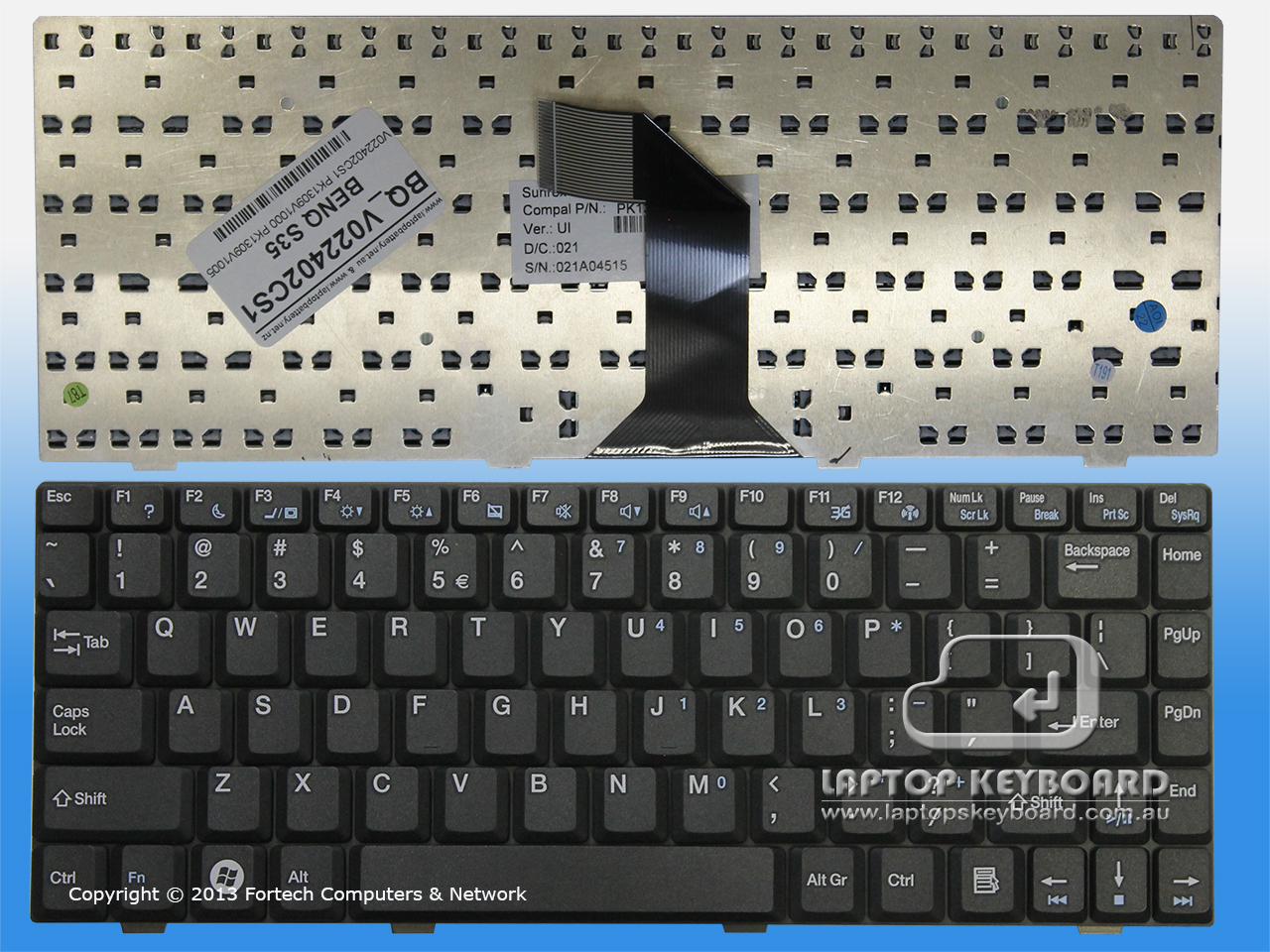 BENQ S35 REPLACE BLACK KEYBOARD V022402CS1 - Click Image to Close