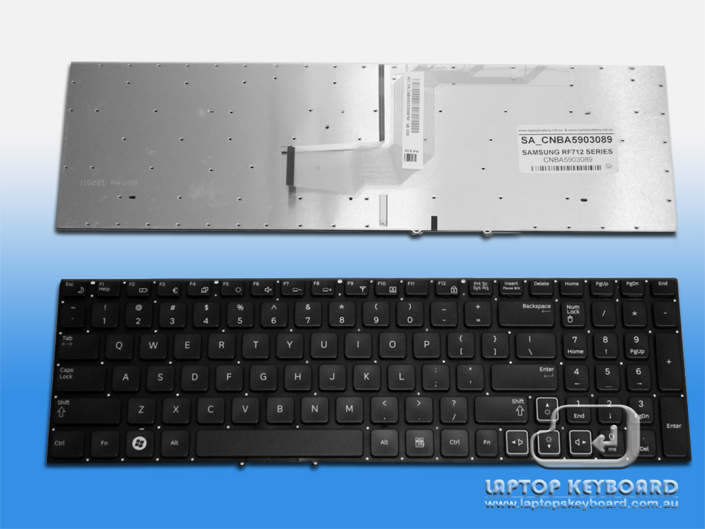 SAMSUNG RF712 US REPLACE KEYBOARD LED BACKLIT CNBA5903089 - Click Image to Close